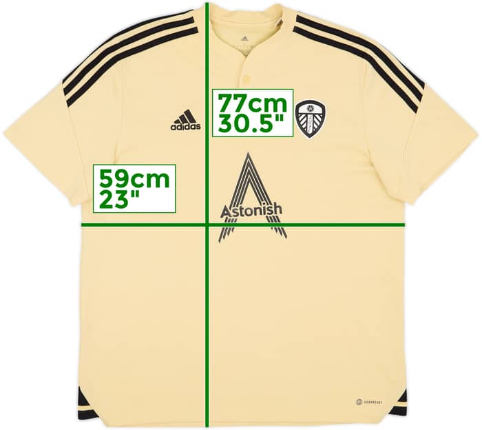 2021-22 Leeds adidas Training Shirt - 8/10 - (L)