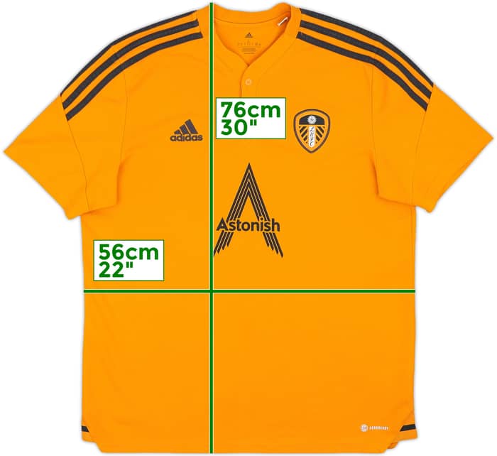 2022-23 Leeds adidas Polo Shirt - 8/10 - (L)