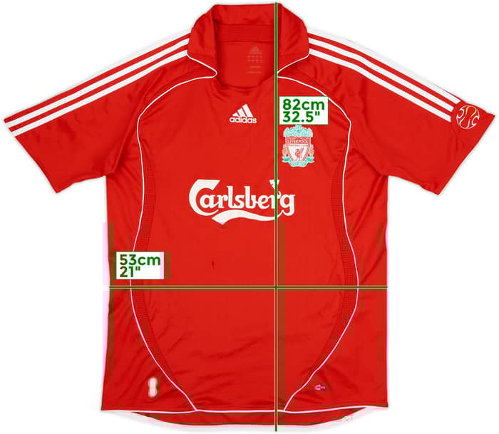 2006-08 Liverpool Home Shirt - 5/10 - (L)