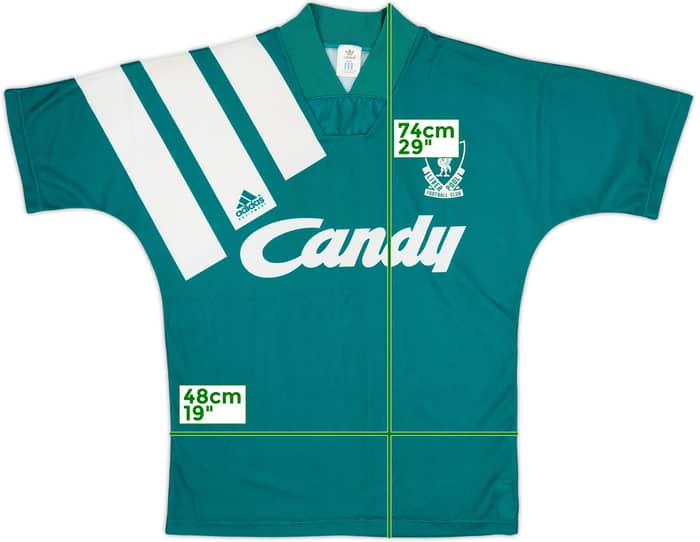 1991-92 Liverpool Away Shirt - 9/10 - (S)
