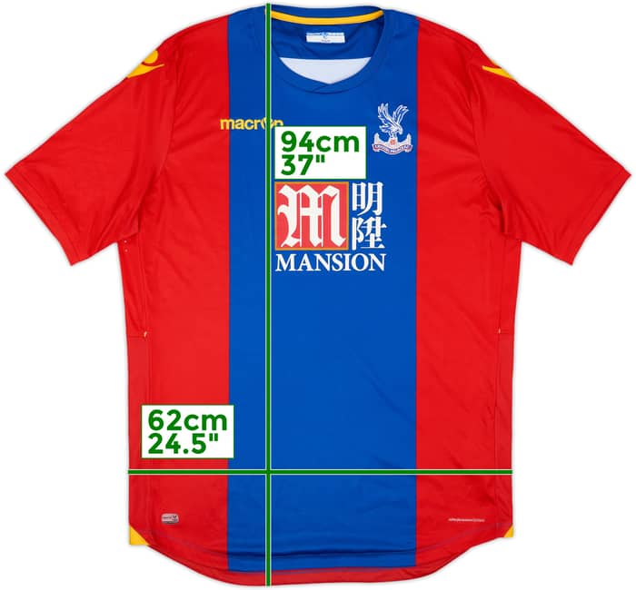 2016-17 Crystal Palace Home Shirt - 9/10 - (5XL)
