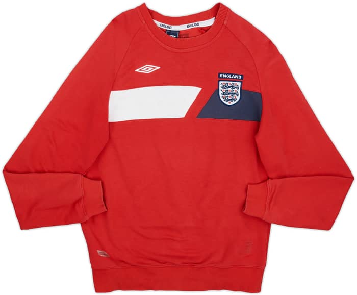2008-09 England Umbro Sweat Top - 7/10 - (M)