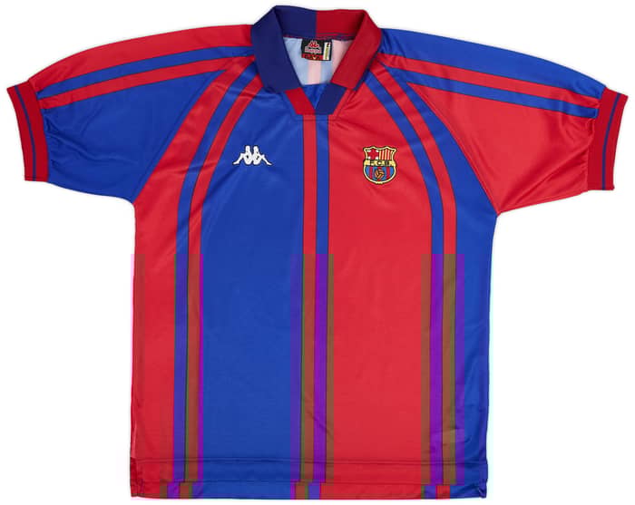 1997-98 Barcelona European Home Shirt - 9/10 - (L)