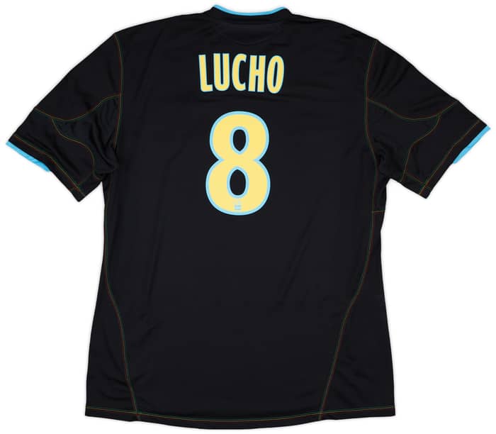 2010-11 Olympique Marseille Third Shirt Lucho #8 - 6/10 - (XL)