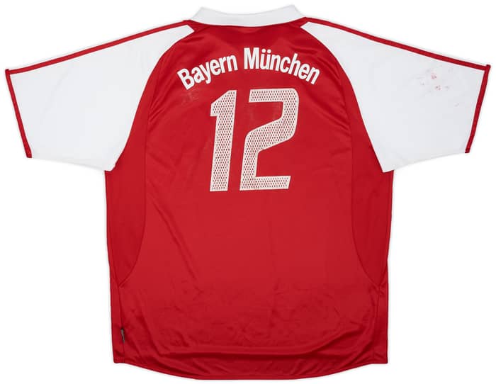 2003-04 Bayern Munich Home Shirt #12 - 4/10 - (XXL)