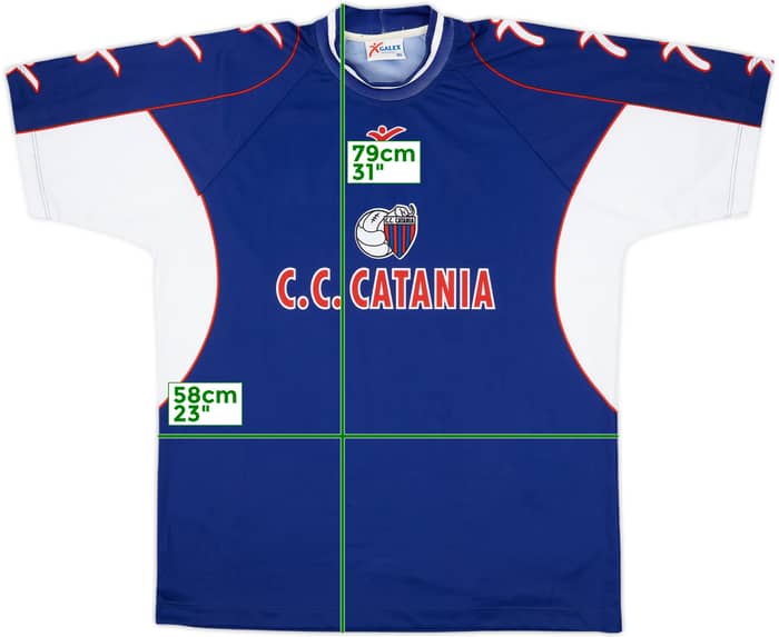2000-01 Catania Galex Training Shirt - 9/10 - (XL)
