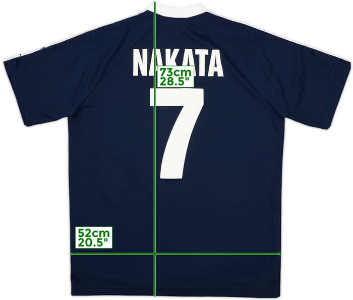 1999-00 Perugia Galex Training Shirt Nakata #7 - 9/10 - (L)