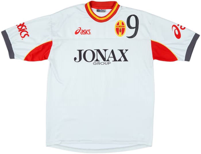 2000-01 Messina Asics Player Issue Training Shirt #9 - 5/10 - (L)