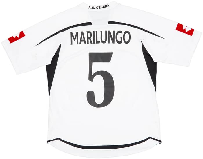 2009-10 Cesena Home Shirt Marilungo #5 - 8/10 - (M)