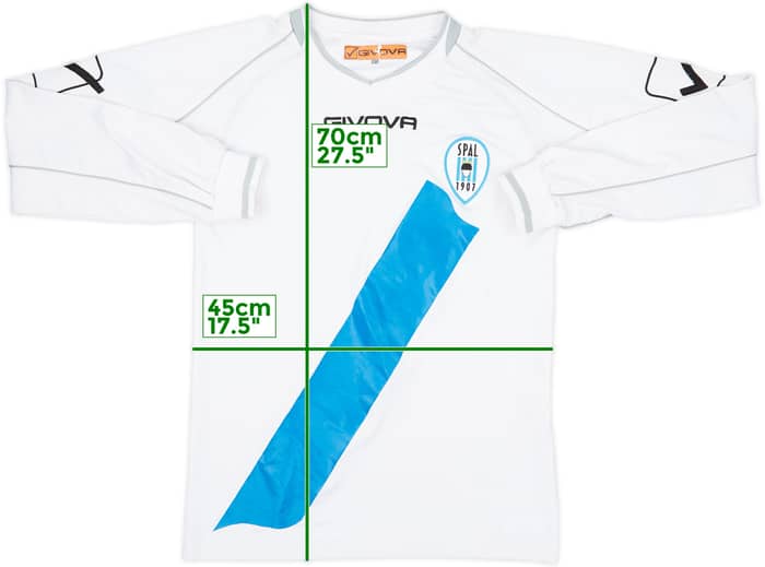 2010-11 SPAL Givova Training L/S Shirt - 6/10 - (M)