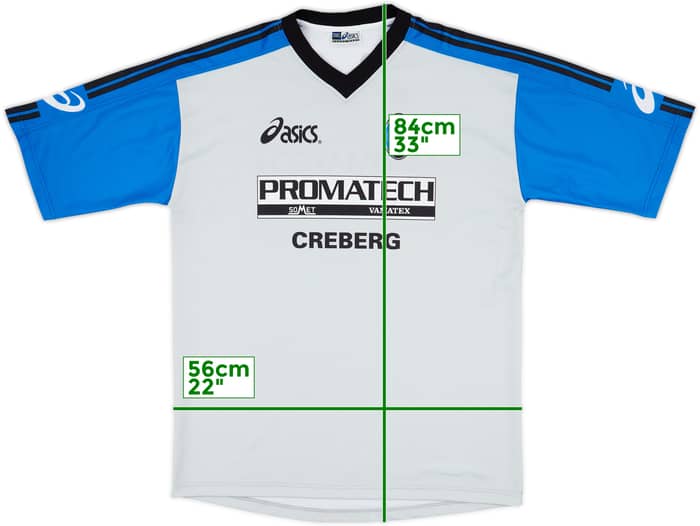 2004-05 Atalanta Asics Training Shirt - 8/10 - (XL)
