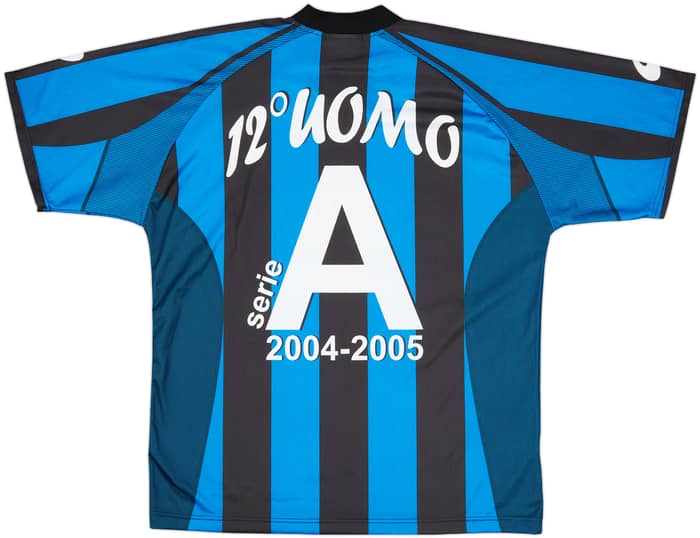 2004-05 Atalanta Basic 12 Uomo Home Shirt - 8/10 - (XL)