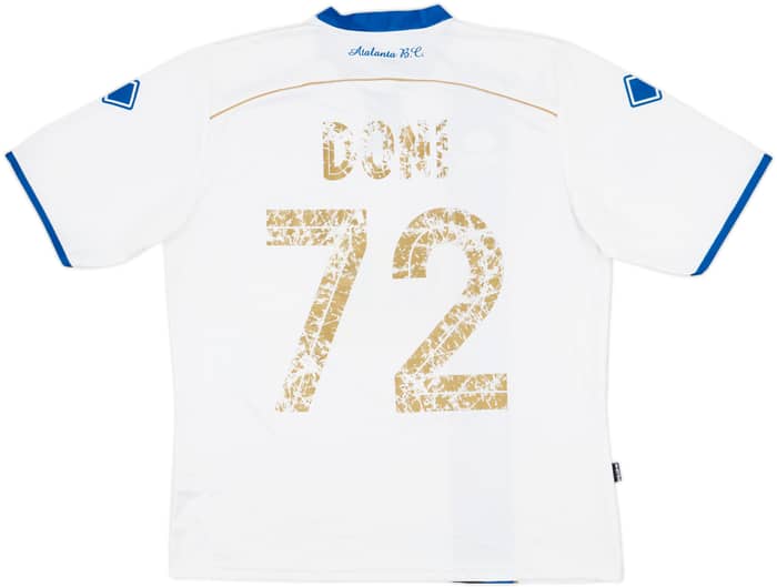 2008-09 Atalanta Away Shirt Doni #72 - 4/10 - (M)