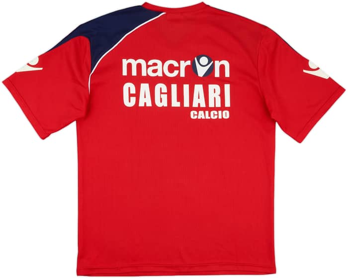 2010-11 Cagliari Macron Training Shirt - 5/10 - (L)