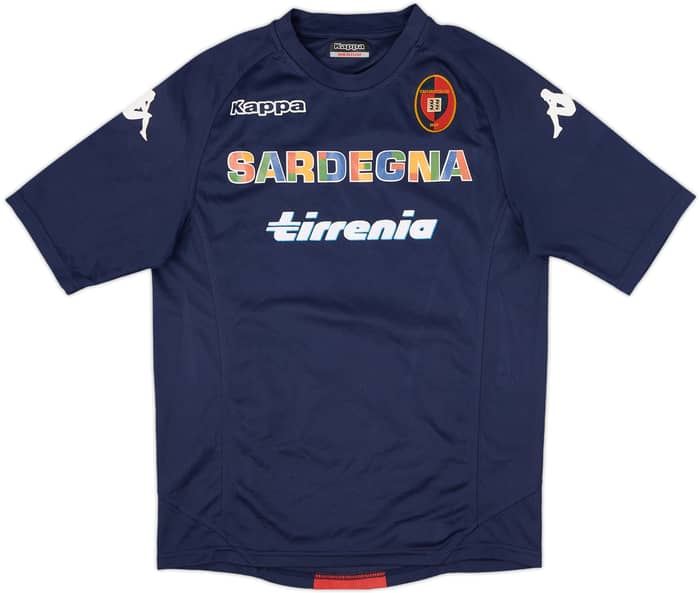 2013-14 Cagliari Kappa Training Shirt - 6/10 - (M)