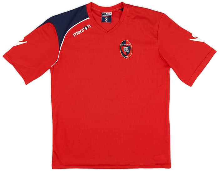 2010-11 Cagliari Macron Training Shirt - 8/10 - (S)