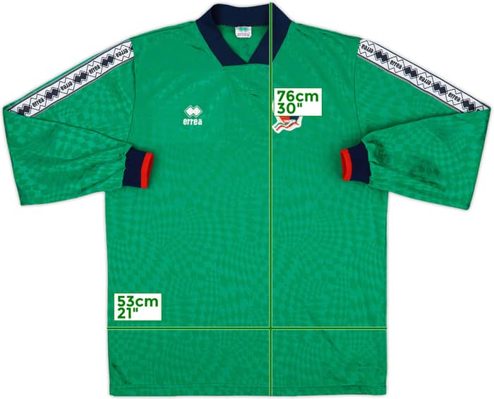 1993-96 Cagliari Errea Training L/S Shirt - 8/10 - (XL)