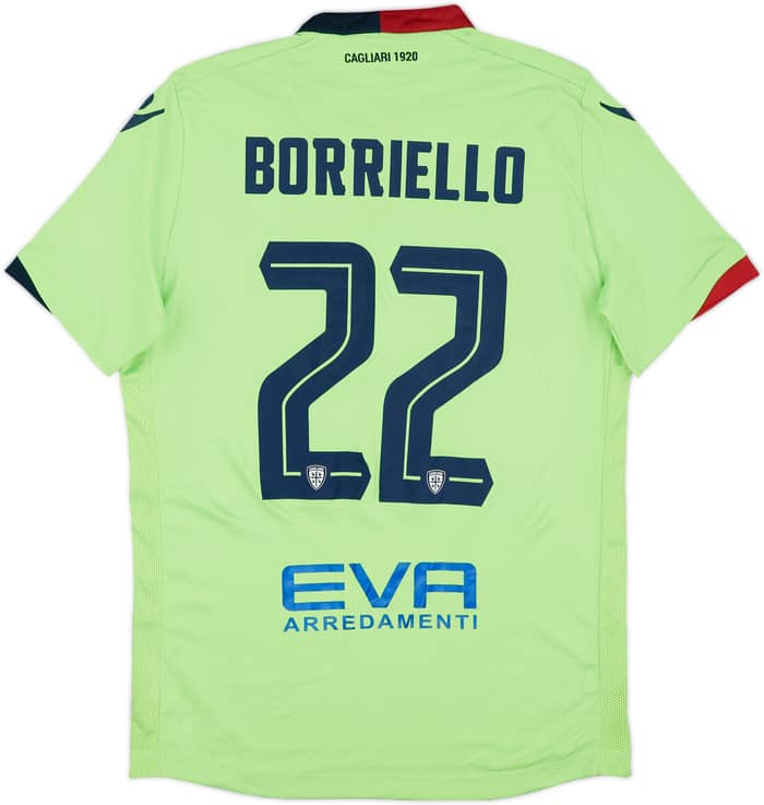 2016-17 Cagliari Third Shirt Borriello 22 - 9/10 - (M)