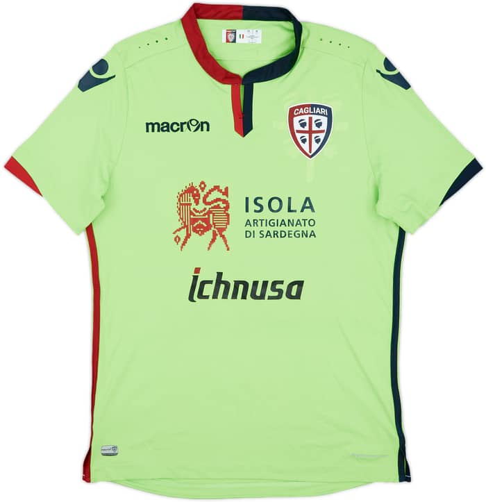 2016-17 Cagliari Third Shirt Borriello 22 - 9/10 - (M)