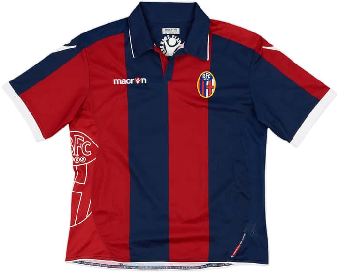 2010-11 Bologna Home Shirt Di Vaio #9 - 5/10 - (XL.Boys)