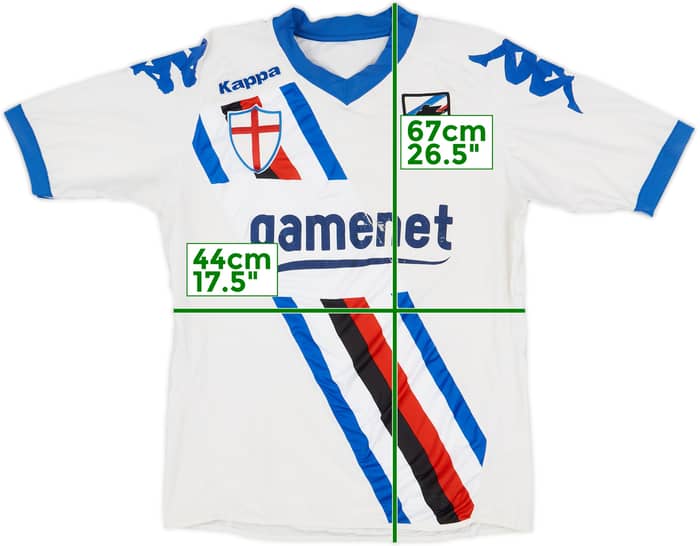 2010-11 Sampdoria Away Shirt - 5/10 - (S)