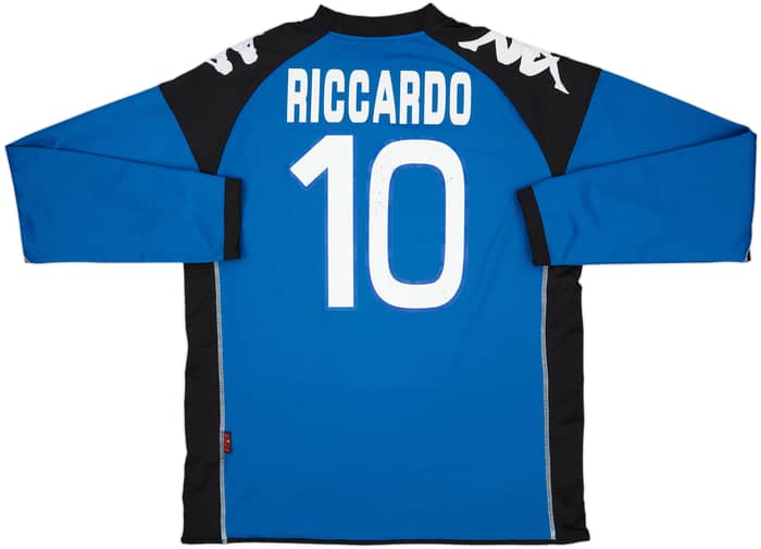 2010-11 Sampdoria Kappa Training L/S Shirt Riccardo #10 - 5/10 - (XXL)