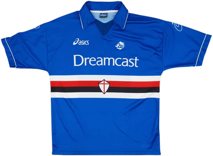 1999-00 Sampdoria Home Shirt #10 - 8/10 - (L)