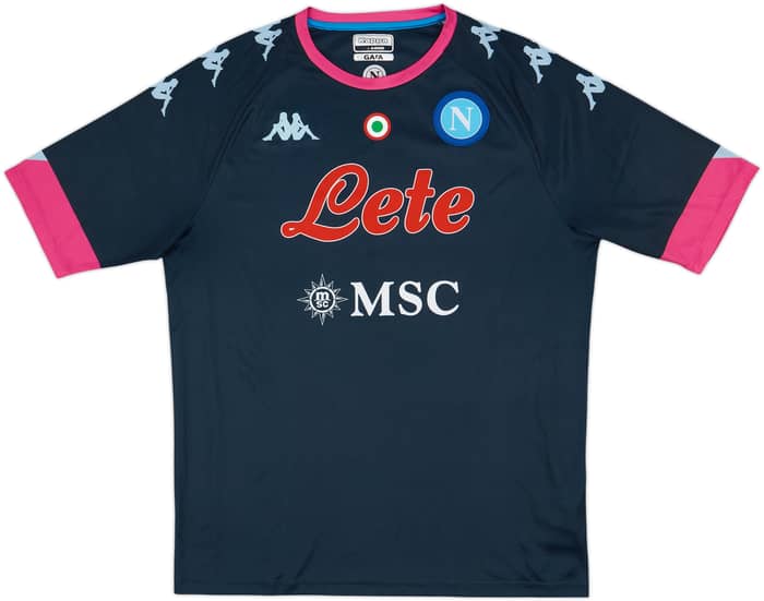2020-21 Napoli Third Shirt - 8/10 - (XL)