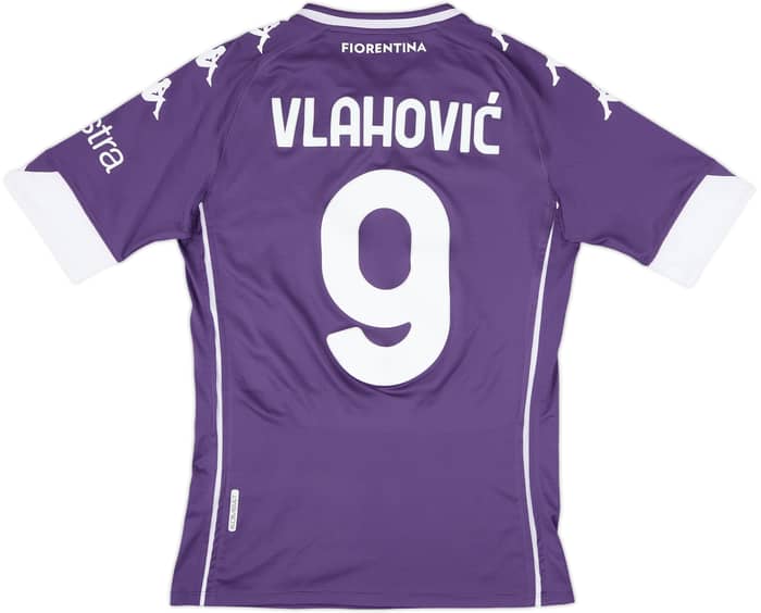 2020-21 Fiorentina Home Shirt Vlahovic #9 - 9/10 - (M)