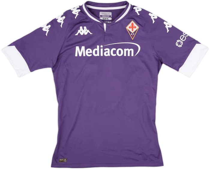 2020-21 Fiorentina Home Shirt Vlahovic #9 - 9/10 - (M)