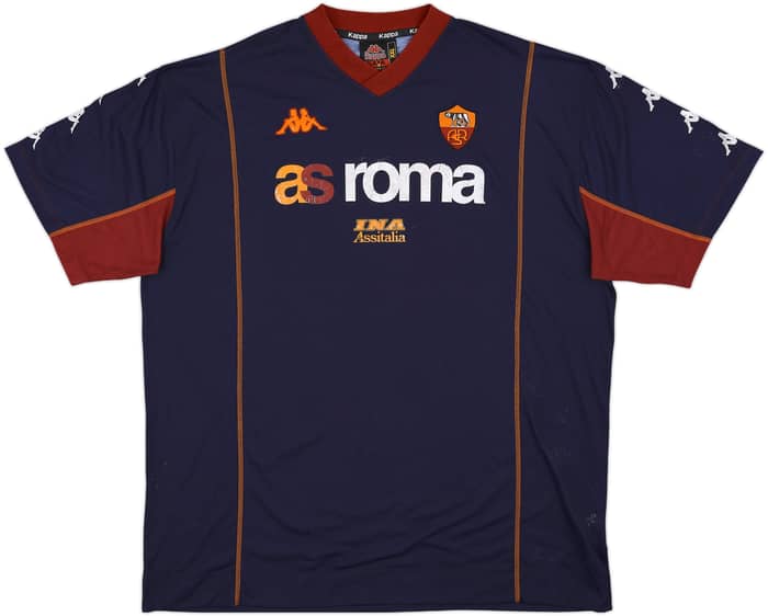 2000-01 Roma Kappa Training Shirt - 5/10 - (XXL)