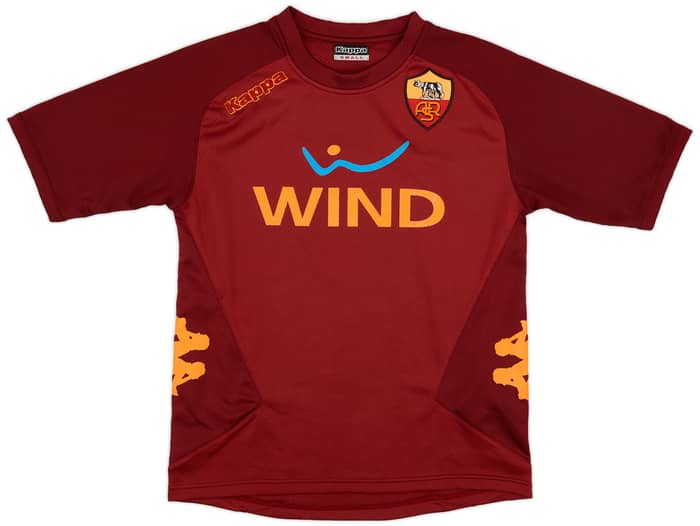 2012-13 Roma Kappa Training Shirt - 7/10 - (S)