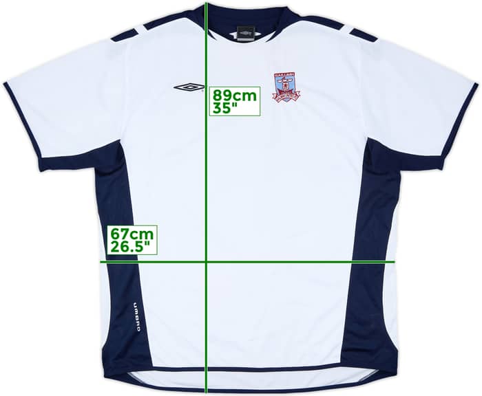 2005-06 Galway United Umbro Training Shirt - 8/10 - (XXL)