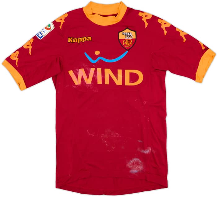 2010-11 Roma Home Shirt De Rossi #16 - 4/10 - (XS)