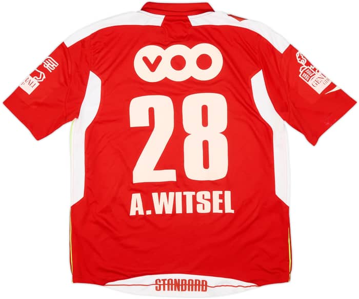 2009-10 Standard Liege Home Shirt A. Witsel #28 - 5/10 - (S)