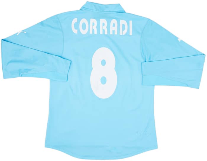 2002-03 Lazio Home L/S Shirt Corradi #8 - 5/10 - (L)