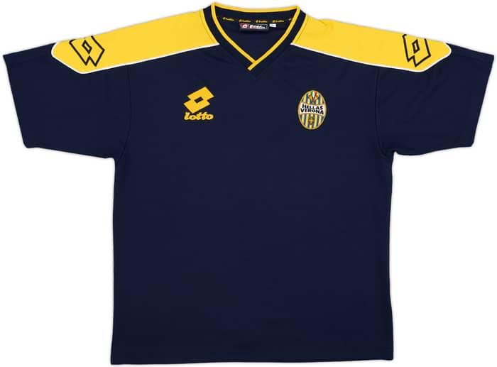 2000-02 Hellas Verona Lotto Training Shirt - 8/10 - (L)