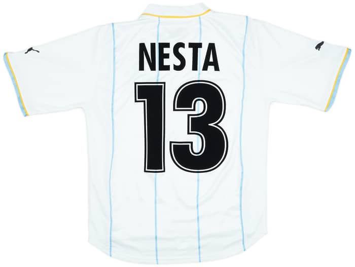 2001-02 Lazio European Home Shirt Nesta #13 - 6/10 - (S)