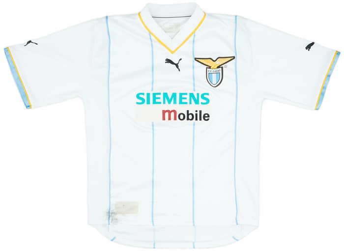 2001-02 Lazio European Home Shirt Nesta #13 - 6/10 - (S)