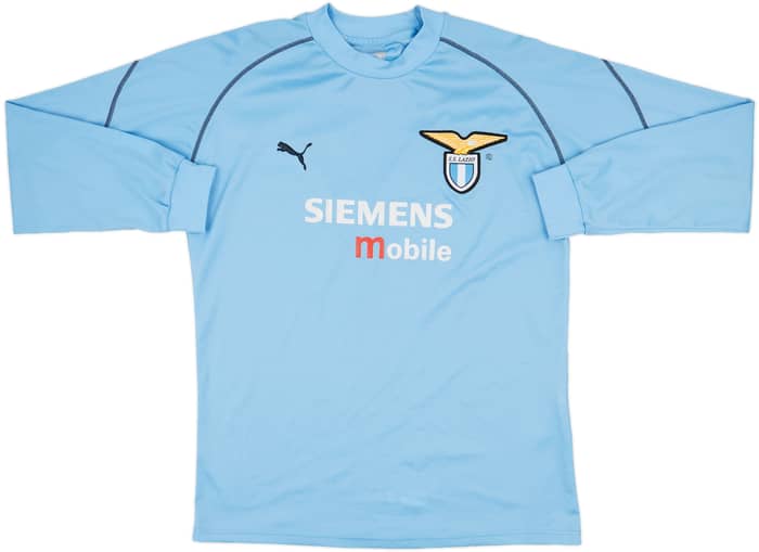 2001-02 Lazio Puma Training L/S Shirt - 9/10 - (XL)