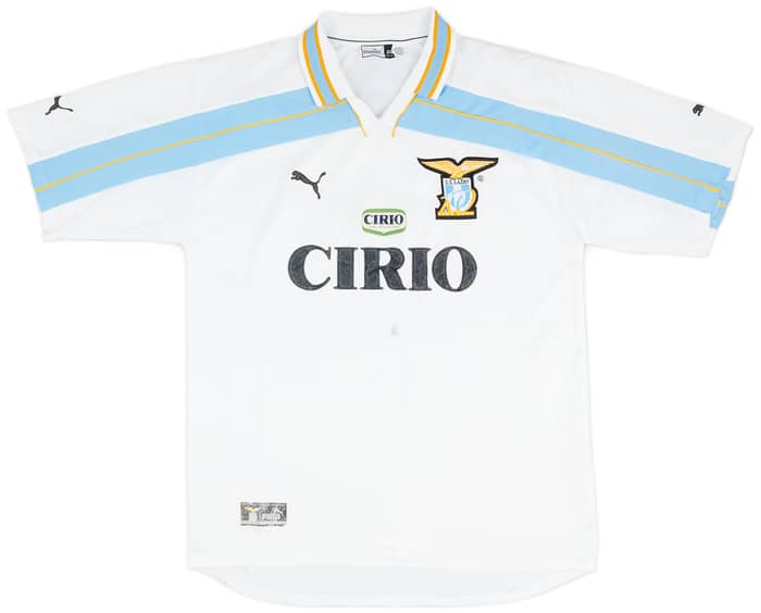 1999-00 Lazio Centenary Home Shirt Nesta #13 - 6/10 - (XL)