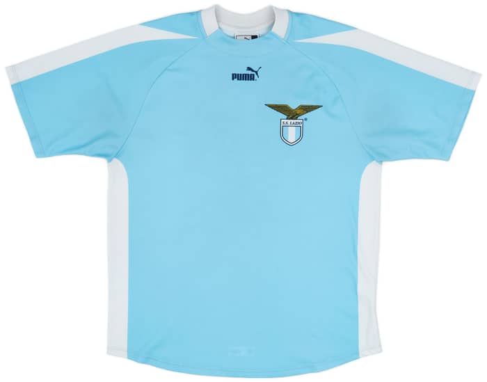 2003-04 Lazio 'Signed' Basic Home Shirt - 7/10 - (L)