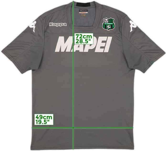 2018-19 Sassuolo Kappa Training Shirt - 6/10 - (XL)