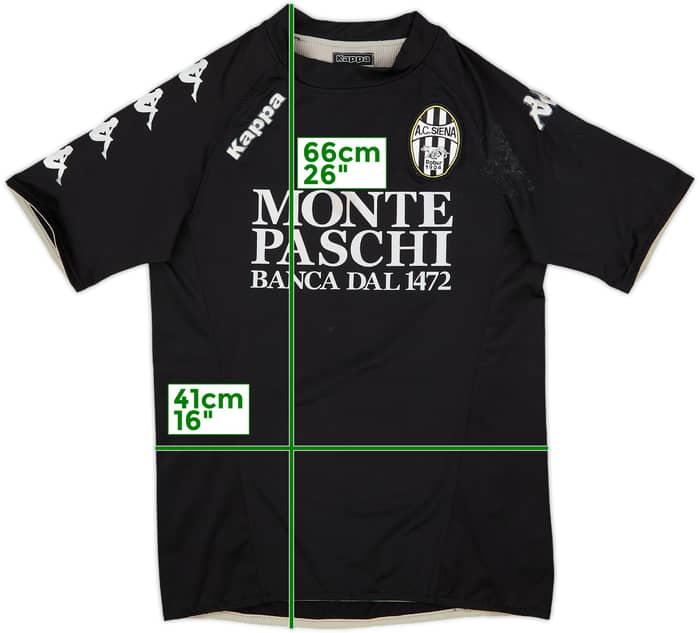2009-10 AC Siena Kappa Training Shirt - 5/10 - (XS)