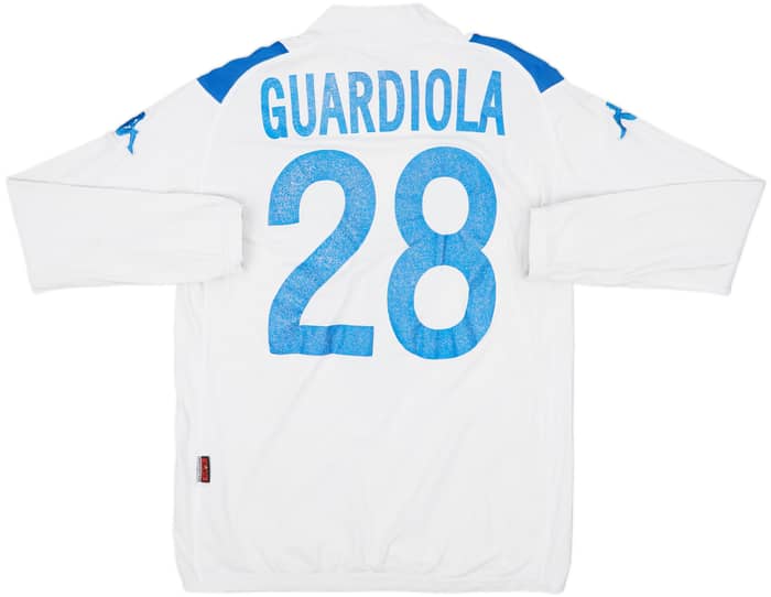 2004-05 Brescia Away L/S Shirt Guardiola #28 - 5/10 - (L)