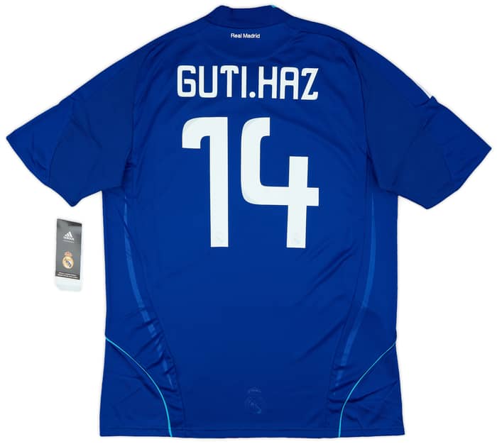 2008-09 Real Madrid Away Shirt Guti.Haz #14