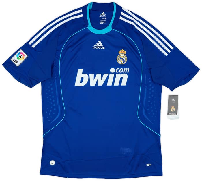 2008-09 Real Madrid Away Shirt Guti.Haz #14