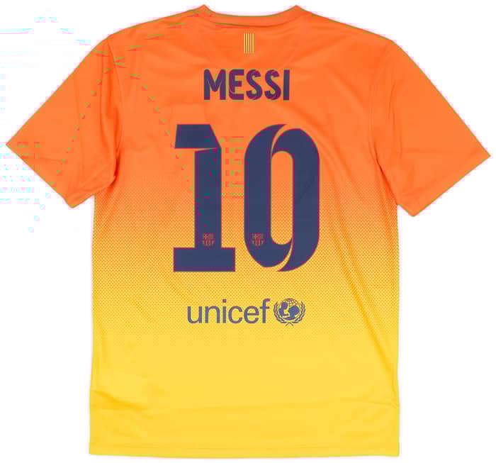 2012-13 Barcelona Basic Away Shirt Messi #10 (M)