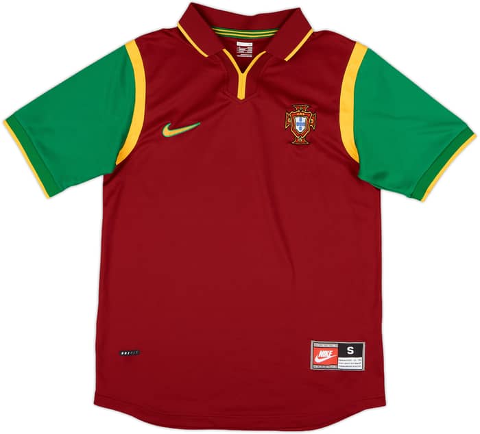 2008 Portugal Nike Retro 1998-00 Home Shirt - 9/10 - (S)