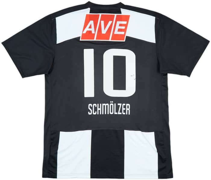 2011-12 LASK Linz Home Shirt Schmolzer #10 - 6/10 - (L)